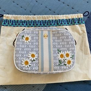 Tory Burch Gemini Link Floral Mini Bag